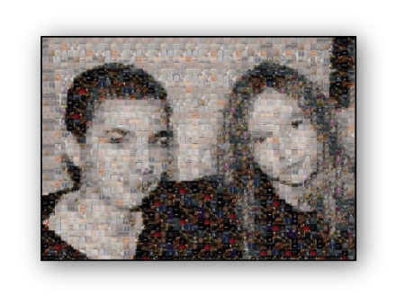 Photo Mosaic Affiche For Discount